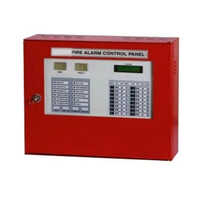 Fire Alarm Control Panel - Metal, Red Color | Industrial Usage, Alarm Enabled, Warranty Included