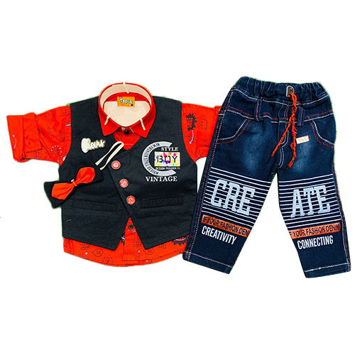 Kids Premium Jacket Baba Suit - Color: Different Available