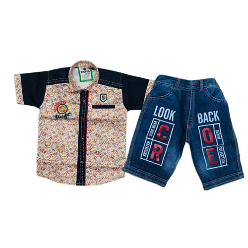 Kids Half Sleeve Shirt And Shorts - Feature: No Fade