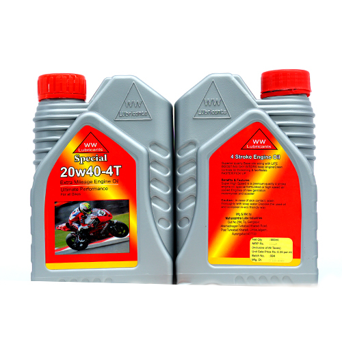 900ml 20W40-4T Extra Mileage Engine Oil For All Bikes