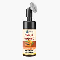 Papaya Foaming Face Wash - 150ml, 500ml, 1000ml Plastic Bottle | Herbal Ingredients, Unisex Suitable for All Skin Types, Delicious Papaya Fragrance, 36 Months Shelf Life