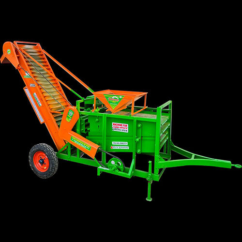 Semi-automatic Semi Automatic Paddy Cleaner With Conveyor And Pto Single Phase