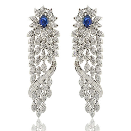 Wedding Er11872 Ladies Diamond Earrings