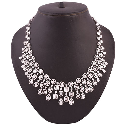 NL10477 Ladies Diamond Necklace