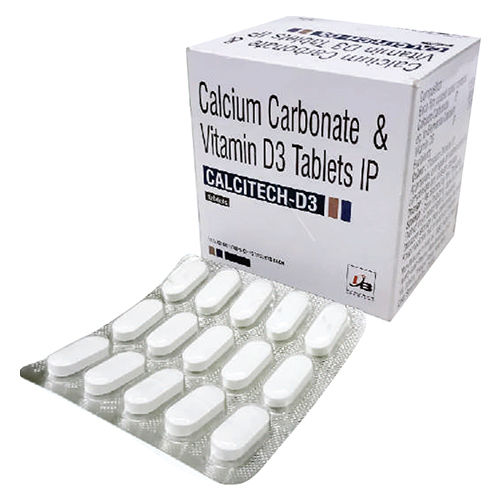 Calcium Carbornate And Vitamin D3 Tablets Ip General Medicines