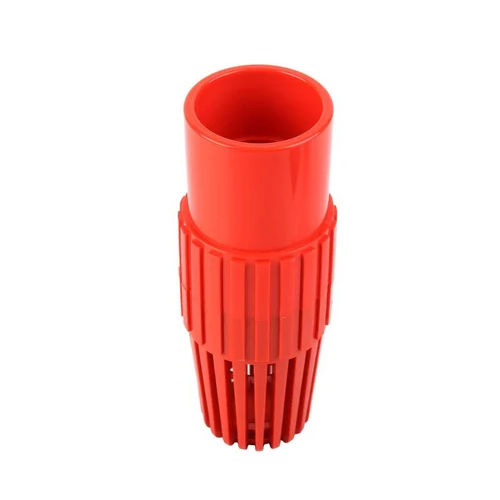 Red Polypropylene Foot Valve Usage: Pipe Fitting