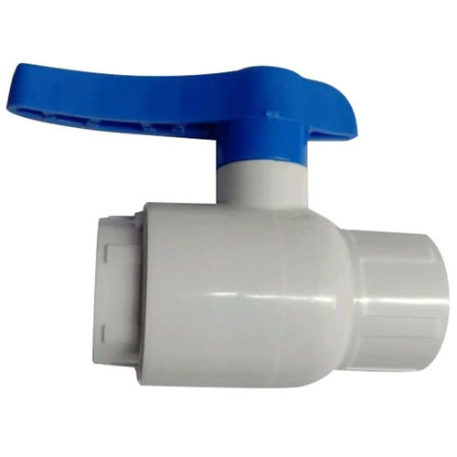 1.5 Inch White UPVC Ball Valve