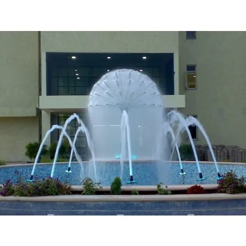 Boll Water Fountain With Foam Jets