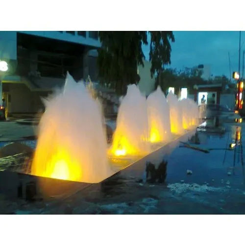 Multicolor Outdoor Geyser Water Fountain