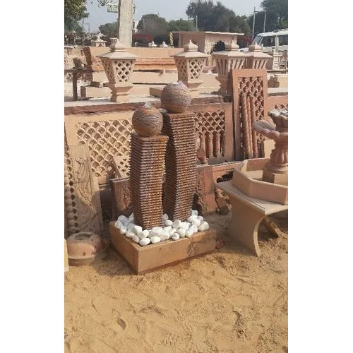 Brown Sand Stone Fountains