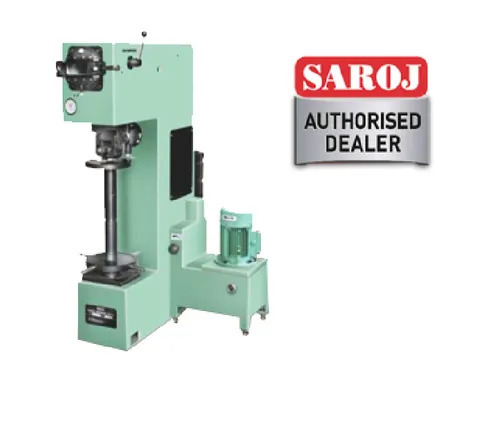 Brinell Hardness Tester - Metal, 1185mm Dimensions, Green Color | Optical Device with 14x Magnification, Semi-Automatic Operation, 0.01mm Accuracy