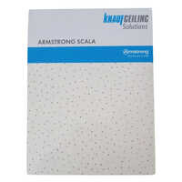 Armstrong Mineral Fiber False Ceiling - 12mm Thickness, Waterproof Fiberglass with High Gloss Finish, 10-Year Warranty, Square Edge Profile