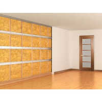 Sound Insulation Gypsum Partition - 8x4 Multicolored Design | Durable, Stackable Footstool With Warranty