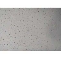 Mineral Fiber Ceiling Tiles - Fiber Ceiling Material, 12mm Thickness, Glazed Surface Treatment, White Color, Square Edge Profile, Installation Services Included