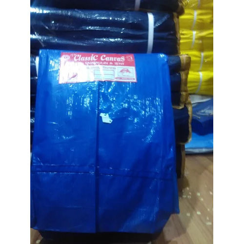 Blue Two Wheeler Tarpaulin Sheet