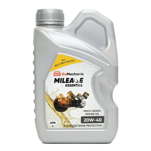 1 Litre 20W 40 4T GoMechanic Mileage Car Engine Oil