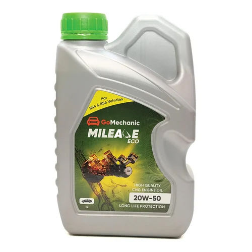 GoMechanic Mileage Eco 20W 50 CNG Engine Oil