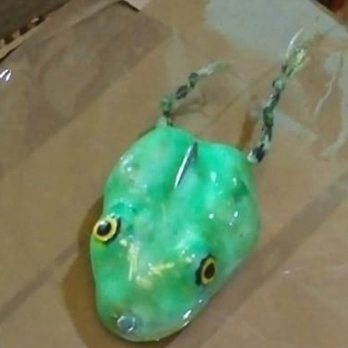 Super Frog Green Hook Up Fishing Lures