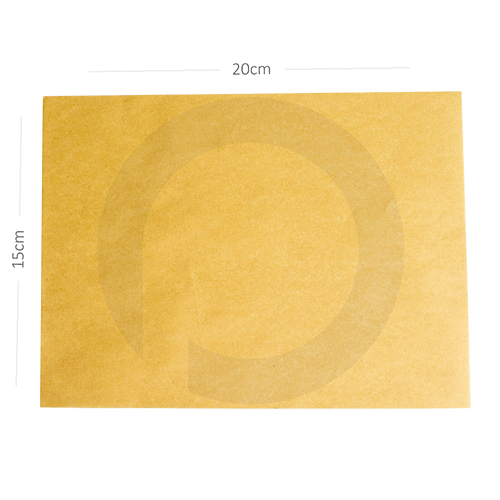 Yellow 15X20Cm 40Pe Kraft Wrapping Paper