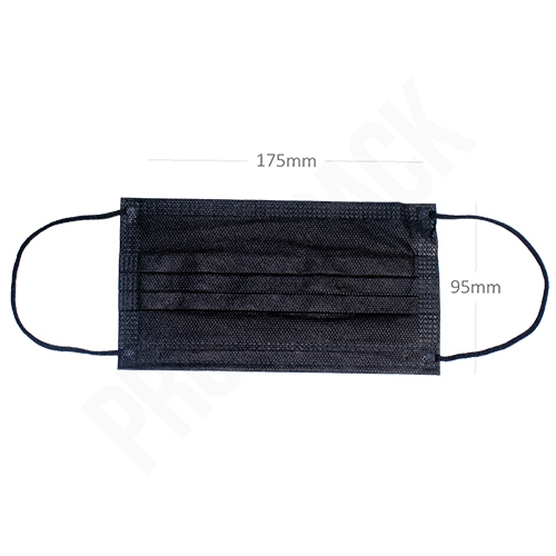 Black Face Mask 1000-Ctn Recommended For: All