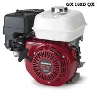 Black Gx 160d Qx Honda Engine