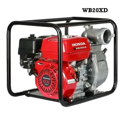 Black And Red Wb 20Xd Petrol Water Pumps