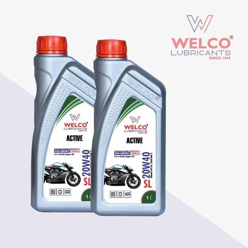 1 Ltr 4T 20W40 SL Active Lubricant Engine Oil