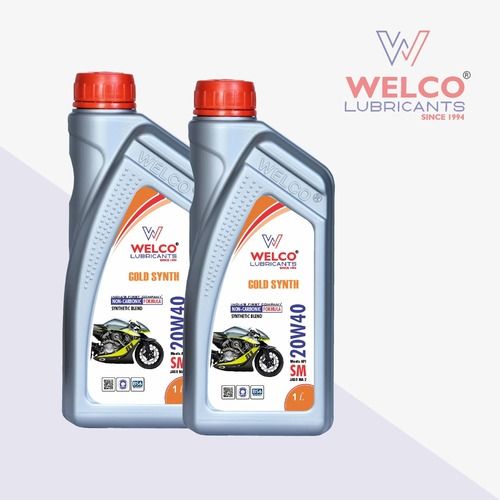 1 Ltr Gold Synthetic 20w40 Sm Engine Oil - Application: Vehicle