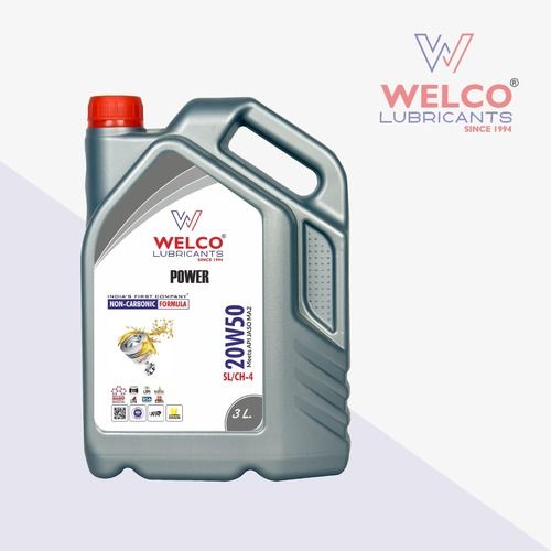 3 Ltr 20W50 Welco Power Multigrade Engine Oil Application: Vehicle