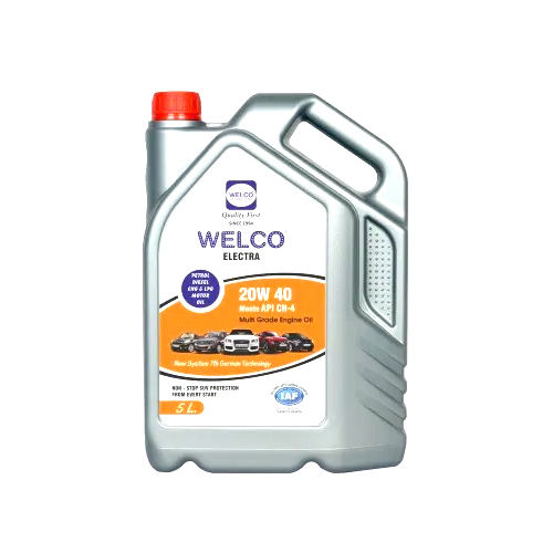 5 Ltr 20W40 Api Ch-4 Welco Titanium Multigrade Engine Oil Application: Car