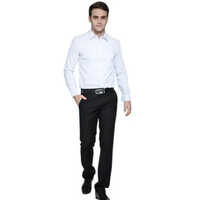 Mens Corporate Uniform - High-quality Cotton, Classic Black And White Color, All-season Comfort