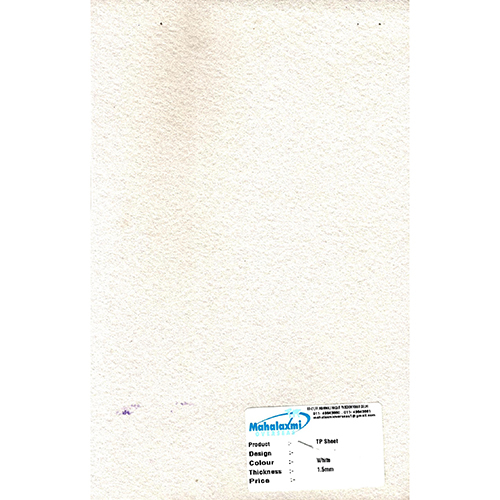TP Sheet Fabrics - White Comfortable Waterproof Material | Ideal for Versatile Applications