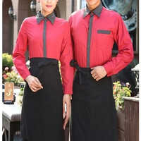 Hotel Waiter Uniform - Cotton, Women''s Plain Design for All Seasons | Versatile Attire for Rainy, Spring, Summer, Winter Use