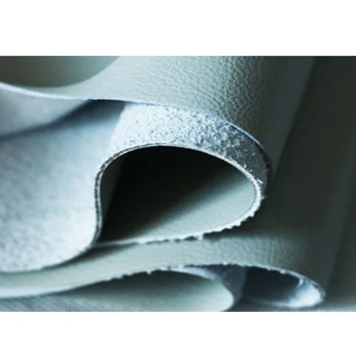PU Leather Fabric For Shoes - PU Leather Material, Custom Size, White Color | Plain Texture, Versatile Use in Footwear Design