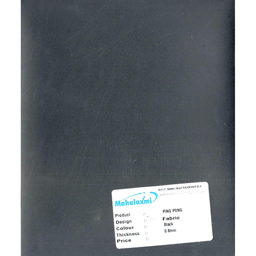 Ping Pong Black Fabric