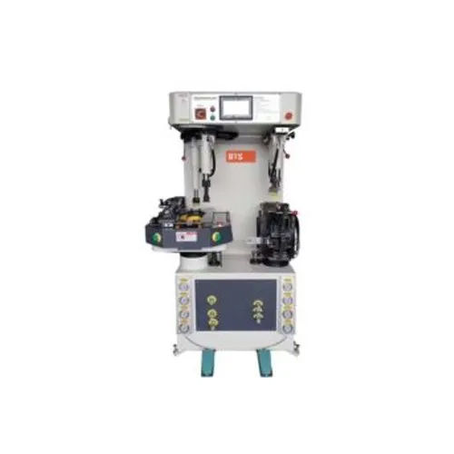 Blue & White Industrial Sole Attaching Machine