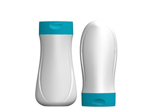 Shampoo Bottle - Plastic Material, Matte White Color | Warranty Included