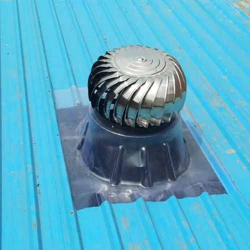 Silver Turbo Ventilator Polycarbonate Base Plate