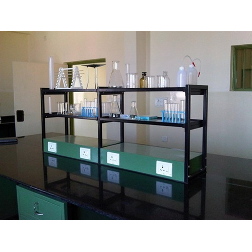 Black Laboratory Work Benches