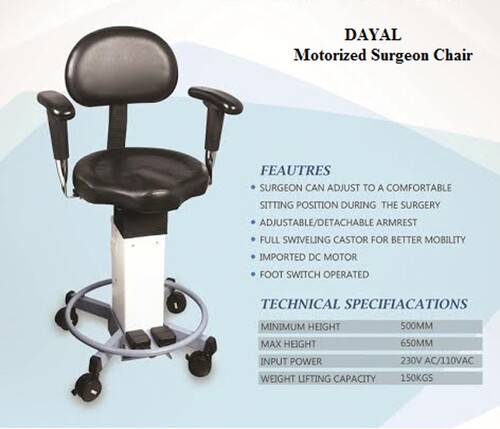 Motorised Surgeon Chair