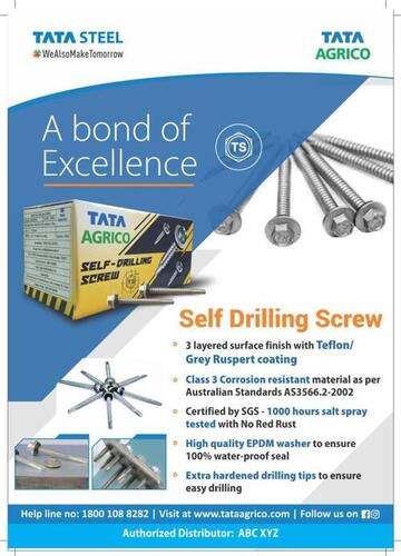 Tata Agrico Self Drilling Screws