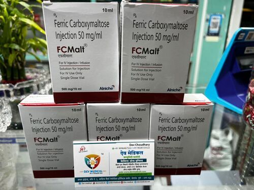 Fcmalt Ferric Carboxymaltose 500 Mg Injection