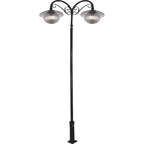 Multicolored Dual Arm Cast Aluminium Lighting Pole