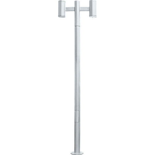 Multicolored Double Arm Decorative Pole