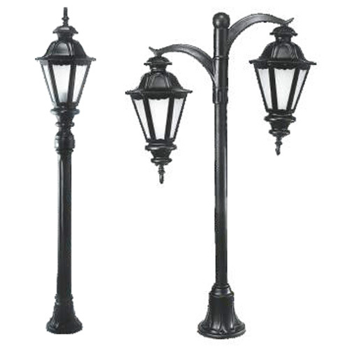Single And Double Arm Garden Light Bollard Efficiency: High