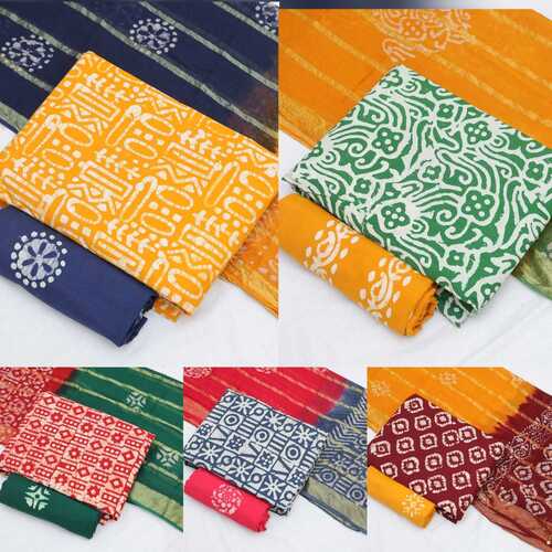 PURE COTTON HAND BLOCK PRINT DRESS MATERIALS