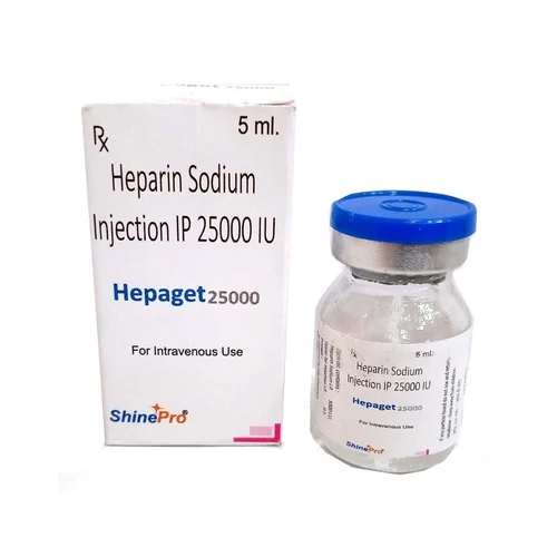 Heparin Injection 25000 Recommended For: Treatment And Prevention Of Blood Clots