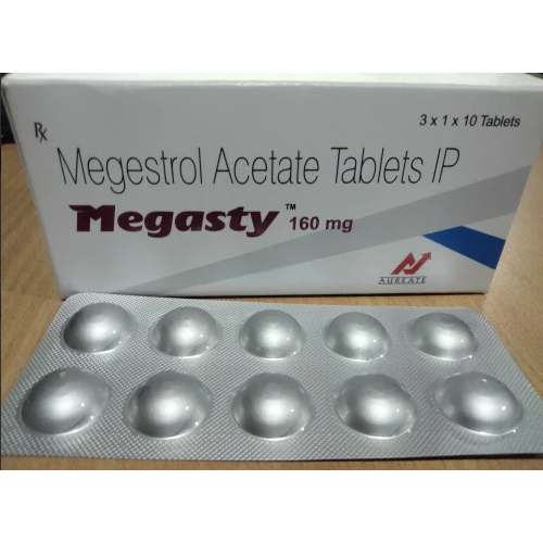 Megasty 160Mg Ingredients: Megestrol Acetate Tablet