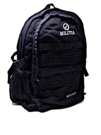 Militia Bravo 40 Ltr tactical school college hiking trekking camping backpack black