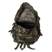 Militia Bravo 40 Ltr tactical school college hiking trekking camping backpack Green Camouflage